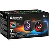 Defender Głośniki komputerowe J1 2.0 6W LED USB czarne
