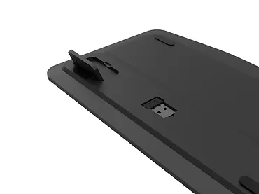 Natec Klawiatura smart TV Turbot 2 slim bezprzewodowa BT+2.4GHZ