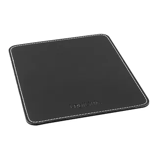 LogiLink Podkładka pod mysz, sk&oacute;rzany design, czarna