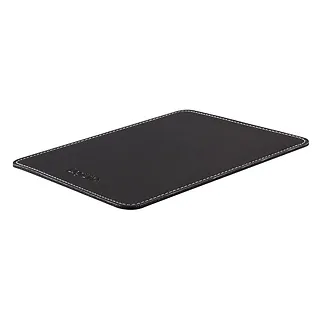 LogiLink Podkładka pod mysz, sk&oacute;rzany design, czarna