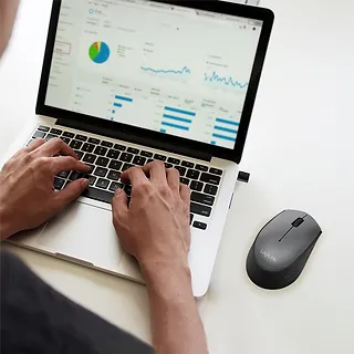 LogiLink Mysz bezprzewodowa 2.4GHz, USB-C, optyczna