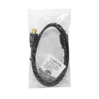 LogiLink Kabel HDMI 4K/60Hz, CCS , czarny, 1m