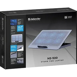 Defender Podstawka chłodząca NS-520 6W 2XUSB RGB