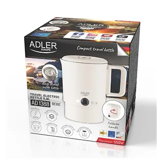 Adler Czajnik turystyczny 0,8 l beżowy AD 1388