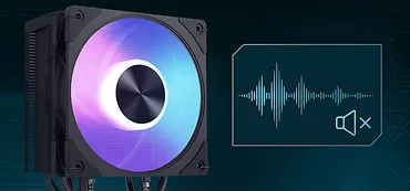 MODECOM Chłodzenie powietrzne Volcano 0C T101 ARGB 120 czarne