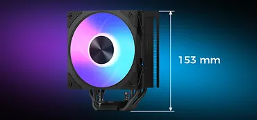 MODECOM Chłodzenie powietrzne Volcano 0C T101 ARGB 120 czarne