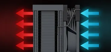 MODECOM Chłodzenie powietrzne Volcano 0C T101 120 czarne