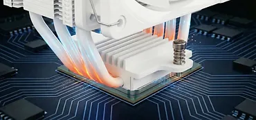 MODECOM Chłodzenie powietrzne Volcano 0C T201 ARGB 120 białe