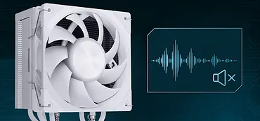 MODECOM Chłodzenie powietrzne Volcano 0C T721 120 białe