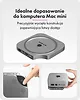 IcyBox Stacja dokująca IB-DK100 Mac Mini M4 7 w 1 z M.2 NVMe Slot
