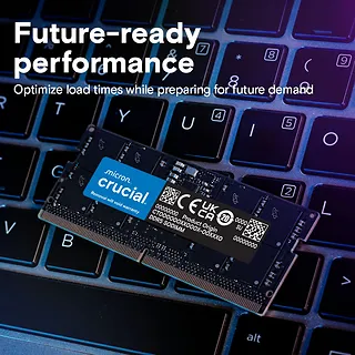 Crucial Pamięć DDR5 SODIMM 16GB/5600 CL46 (16Gbit) Tray