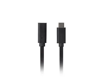 Lanberg Przedłużacz USB-C M/F 3.1 1.5m czarny