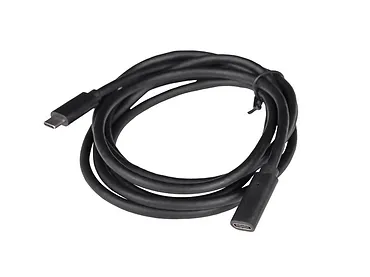 Lanberg Przedłużacz USB-C M/F 3.1 1.5m czarny