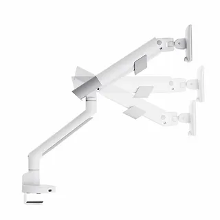 ART Uchwyt biurkowy gazowy do 1 monitora LED/LCD 17-35" L-29GD 2-11kg 2xUSB 3.0 Premium White
