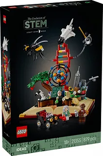 LEGO Klocki Ideas 21355 Ewolucja przedmiot&oacute;w ścisłych