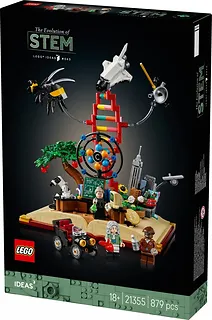LEGO Klocki Ideas 21355 Ewolucja przedmiot&oacute;w ścisłych