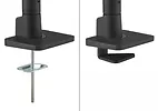 Neomounts Uchwyt NEXT One Desk Mount, single display (topfix clamp/grommet
