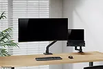 Neomounts Uchwyt NEXT One Desk Mount, single display (topfix clamp/grommet