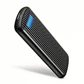 AXAGON EEM2-SC Obudowa zewnętrzna aluminiowa bezśrubowa USB-C 3.2 Gen 2 10Gbps - M.2 NVMe SSD, długość 30 do 80 mm szary