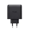 Trust Ładowarka MAXO GaN 65W 2x USB-C czarna