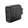 Trust Ładowarka MAXO GaN 65W 2x USB-C czarna