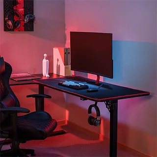 LogiLink Podkładka pod mysz XXXL dla graczy, czarna