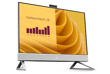 Komputer Dell 27 All-in-One EC27250 Win11Pro CORE 7-150U/16GB/1TB/27.0 FHD Touch/Intel Graphics/Cam/WLAN + BT/Backlit Kb/3Y ProSupport