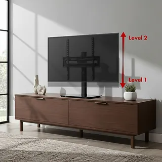 Maclean Uniwersalny stojak, max 35kg MC-132 na szafke RTV, obr&oacute;t 20 stopni, dla TV 32-55''
