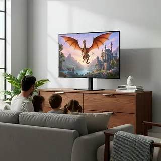 Maclean Uniwersalny stojak, max 35kg MC-132 na szafke RTV, obr&oacute;t 20 stopni, dla TV 32-55''