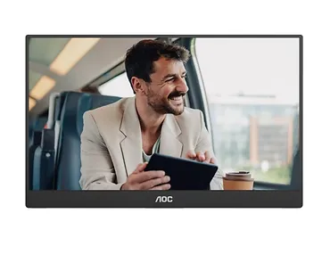 AOC Monitor 16T20E2 15.6 cala IPS Mini HDMI USB-C Głośniki