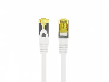 Lanberg Patchcord kat.6a s/ftp lszh cu 5m biały fluke passed