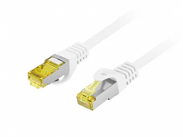 Lanberg Patchcord kat.6a s/ftp lszh cu 5m biały fluke passed