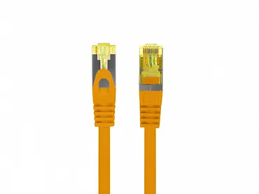Lanberg Patchcord kat.6a s/ftp lszh cu 0.5m pomarańczowy fluke passed
