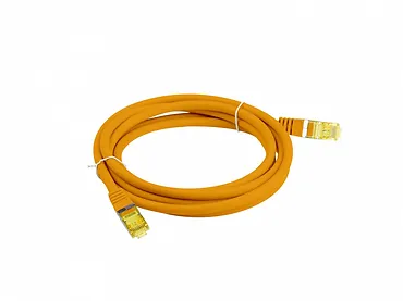 Lanberg Patchcord kat.6a s/ftp lszh cu 3m pomarańczowy fluke passed