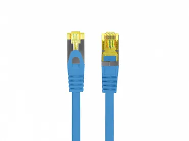 Lanberg Patchcord kat.6a s/ftp lszh cu 10m niebieski fluke passed