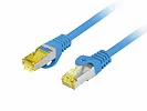 Lanberg Patchcord kat.6a s/ftp lszh cu 10m niebieski fluke passed