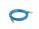 Lanberg Patchcord kat.6a s/ftp lszh cu 10m niebieski fluke passed