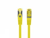 Lanberg Patchcord kat.6a s/ftp lszh cu 15m ż&oacute;łty fluke passed