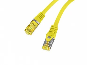 Lanberg Patchcord kat.6a s/ftp lszh cu 15m ż&oacute;łty fluke passed