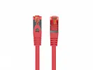 Lanberg Patchcord kat.6 s/ftp lszh cu 20m czerwony fluke passed