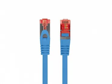 Lanberg Patchcord kat.6 s/ftp lszh cu 10m niebieski fluke passed