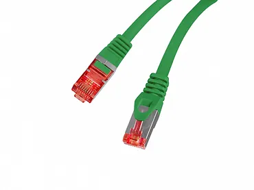 Lanberg Patchcord kat.6 s/ftp lszh cu 5m zielony fluke passed