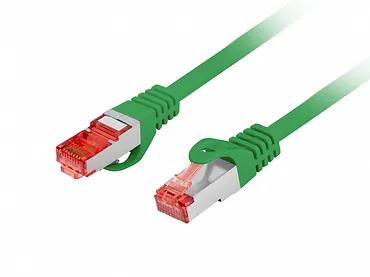 Lanberg Patchcord kat.6 s/ftp lszh cu 5m zielony fluke passed