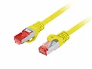 Lanberg Patchcord kat.6 s/ftp lszh cu 1.5m ż&oacute;łty fluke passed