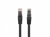 Lanberg Patchcord kat.6 utp lszh cu 15m czarny fluke passed