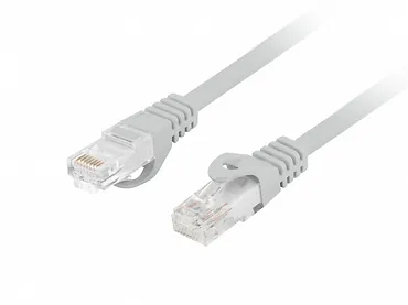 Lanberg Patchcord kat.6 utp lszh cu 15m szary fluke passed