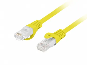 Lanberg Patchcord kat.6 utp lszh cu 5m ż&oacute;łty fluke passed