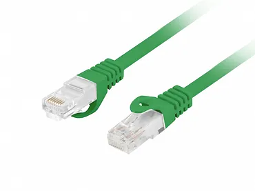 Lanberg Patchcord kat.6 utp lszh cu 1m zielony fluke passed