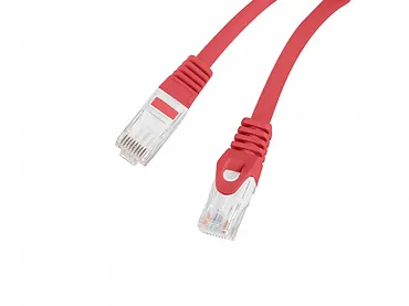 Lanberg Patchcord kat.6 utp lszh cu 1m czerwony fluke passed