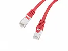 Lanberg Patchcord kat.6 utp lszh cu 0.25m czerwony fluke passed